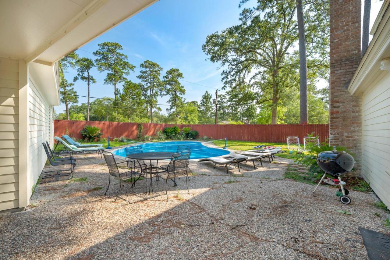 Pool Oasis Games Wifi Bbq Yard Sleep 16 Villa Houston Eksteriør bilde